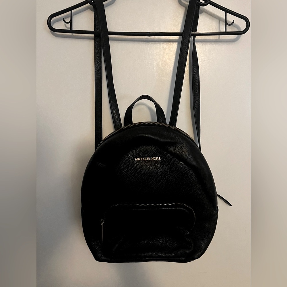 Black Michael Kors Mini-Backpack